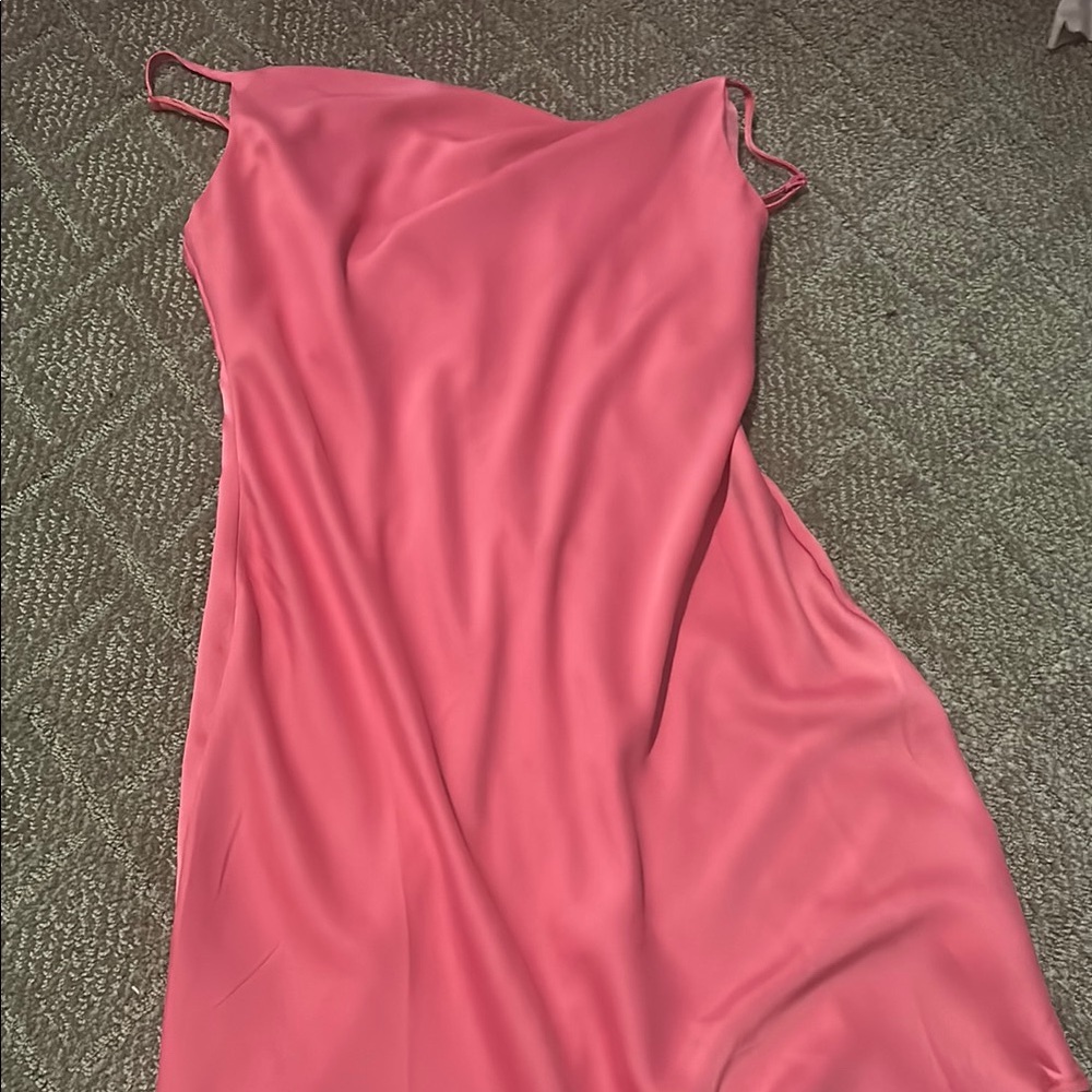 Urban Outfitters Pink Spaghetti Strap Mini Dress